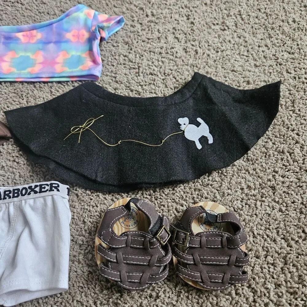 Build a Bear Workshop Clothes/Shoes Lot